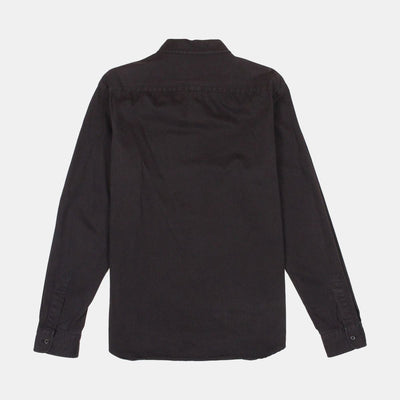 Supreme Button-Up Shirt / Size L / Mens / Black / Cotton