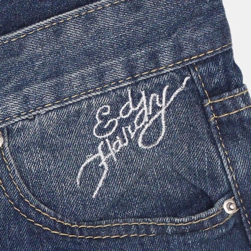Ed Hardy Straight Jeans / Size 30 / Mens / Blue / Cotton