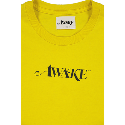 Awake NY Yellow Men's Tshirt Size L / Size L / Mens / Yellow / RRP £49.00