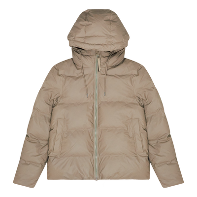 Rains Brown Puffer Jacket Waterproof Coat Size XXS / Size XXS / Mens / Brow...