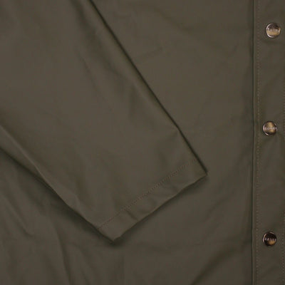 Rains Jacket / Size L / Mid-Length / Mens / Green / Polyester