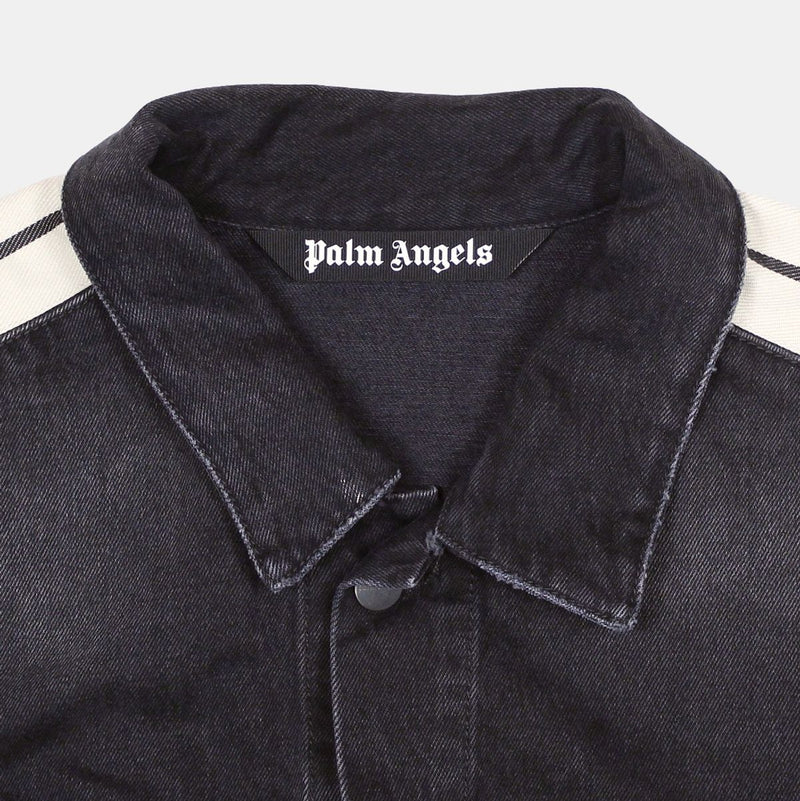 Palm Angels Jacket / Size L / Mid-Length / Mens / Black / Cotton