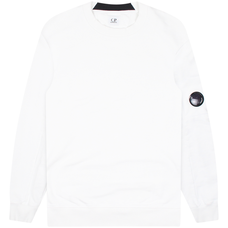 C.P. Company White Lens Sleeve Sweater Size Medium / Size M / Mens / White ...