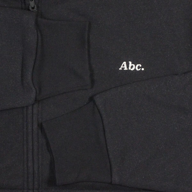 ABC Full Zip Hoodie / Size L / Mens / Black / Polyester