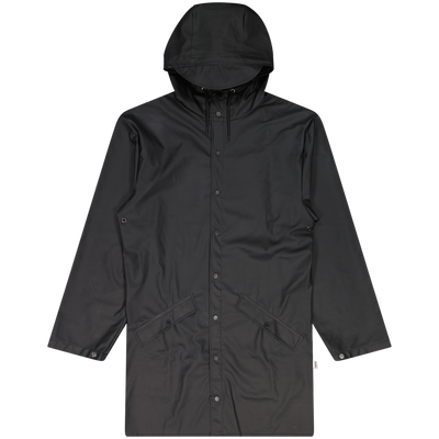 Rains Black Long Jacket Size L  / Size L / Mens / Black / Other / RRP £95.00