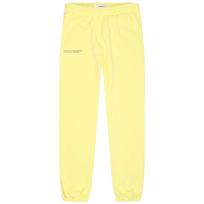 PANGAIA Yellow Funghi Capsule Recycled Cotton Track Pants Sweatpants Jogger...