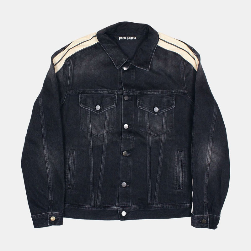 Palm Angels Jacket / Size L / Mid-Length / Mens / Black / Cotton