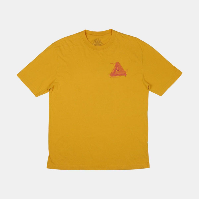 Palace T-Shirt / Size M / Mens / Yellow / Cotton