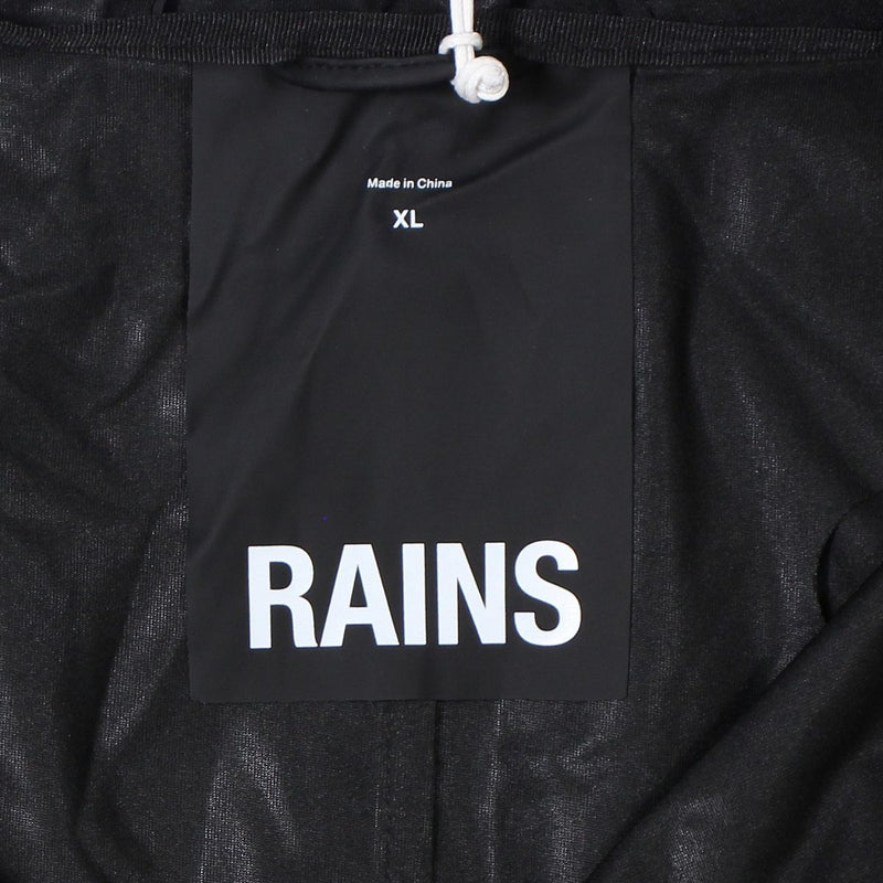 Rains Longer Jacket / Size XL / Mens / Black / Polyamide