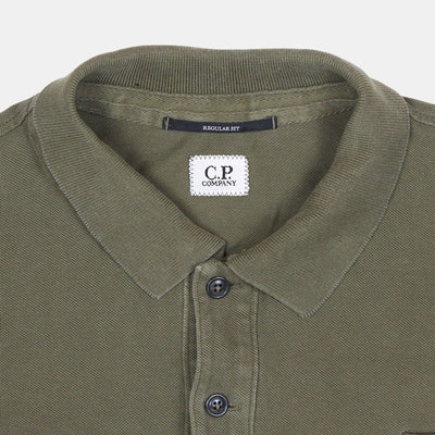 C.P. Company Polo / Size XL / Mens / Green / Cotton