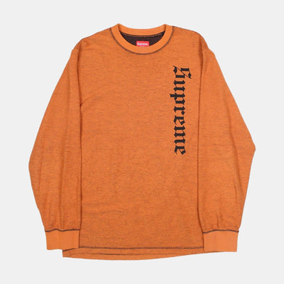 Supreme Sweatshirt / Size L / Mens / Brown / Cotton Blend