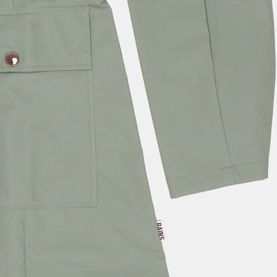 Rains Jacket / Size XS / Mid-Length / Mens / Green / Polyurethane / RRP £105