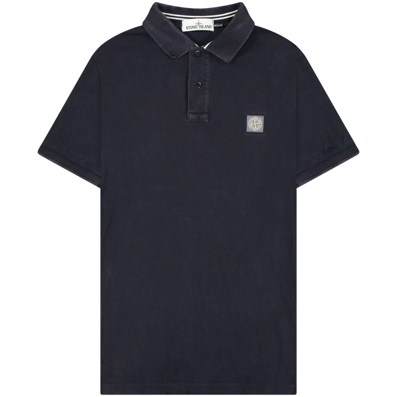 Stone Island Navy Polo Shirt Size Large / Size L / Mens / Blue / Cotton / R...