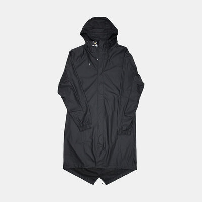 Rains Coat / Size M / Long / Mens / Black / Polyester / RRP £115