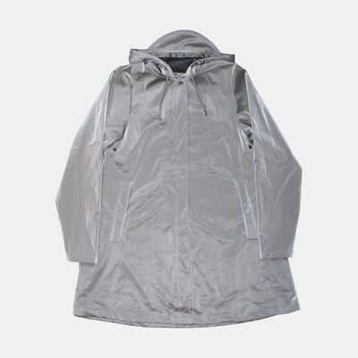 Rains Jacket / Size S / Short / Mens / Silver / Polyurethane