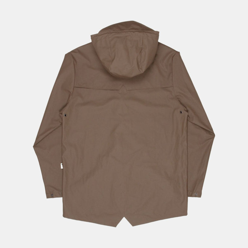 Rains Jacket / Size S / Short / Mens / Brown / Polyurethane