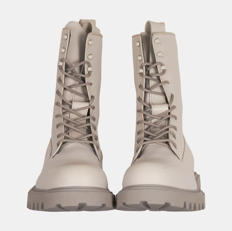 Rains Combat Boots / Mens / Grey