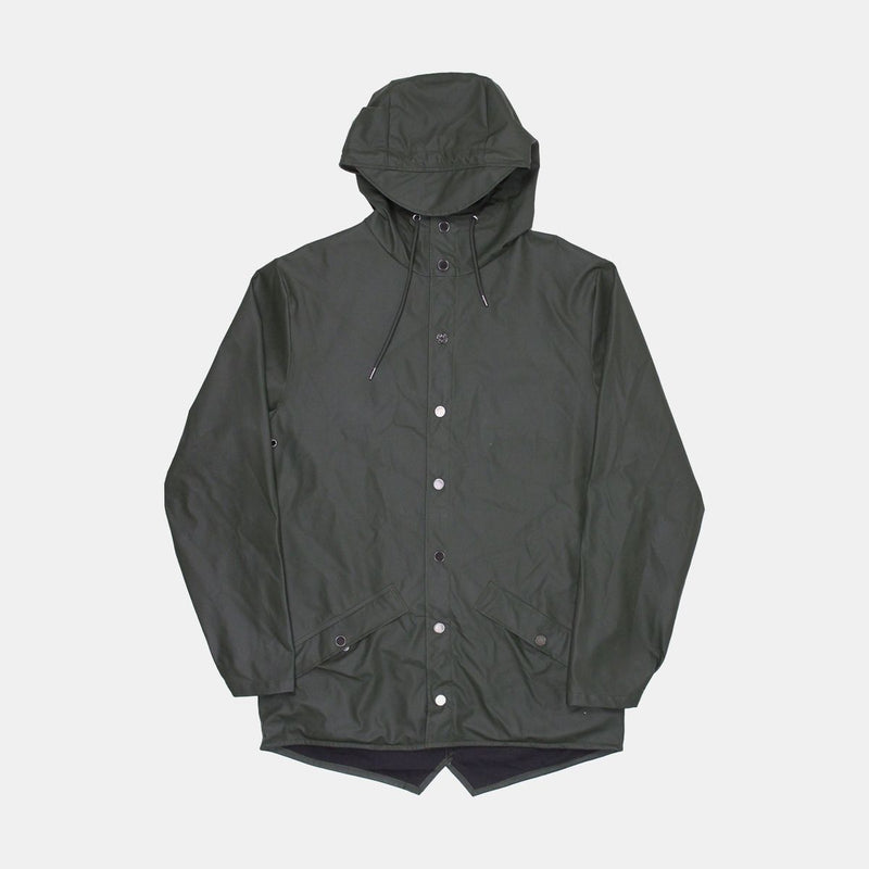 Rains Jacket  / Size XS / Mens / Green / Polyester