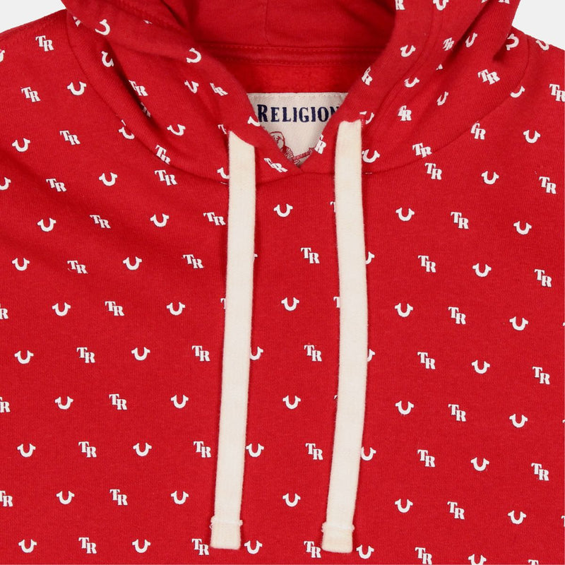 True religion Pullover Hoodie / Size S / Mens / Red / Cotton