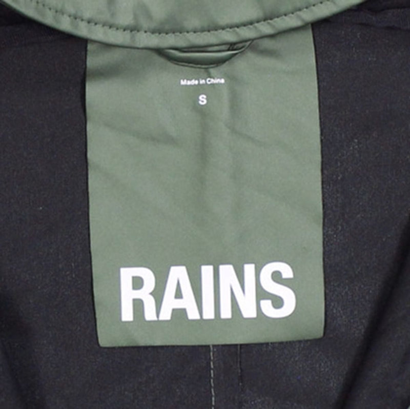 Rains Coat / Size S / Womens / Green / Polyester