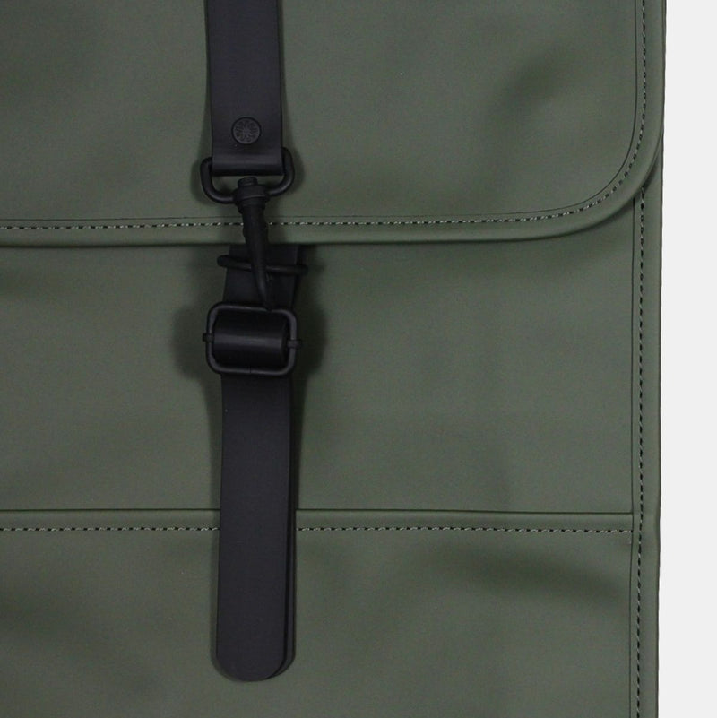 Rains Backpack / Size Medium / Mens / Green / Polyester